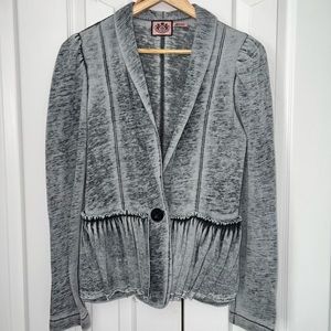 Juicy Couture distressed jacket